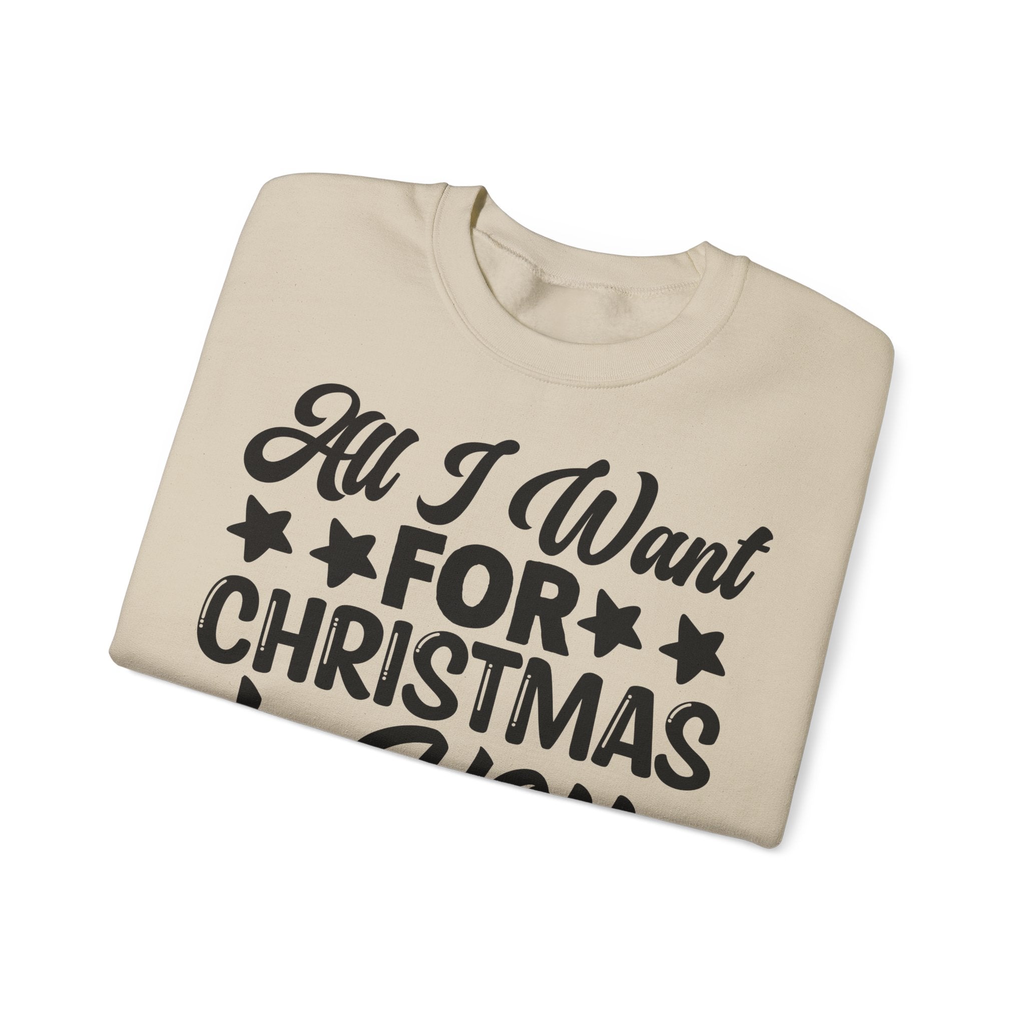 All I Want For Christmas Is You – romanttinen & jouluinen collegepaita ❤️🎄