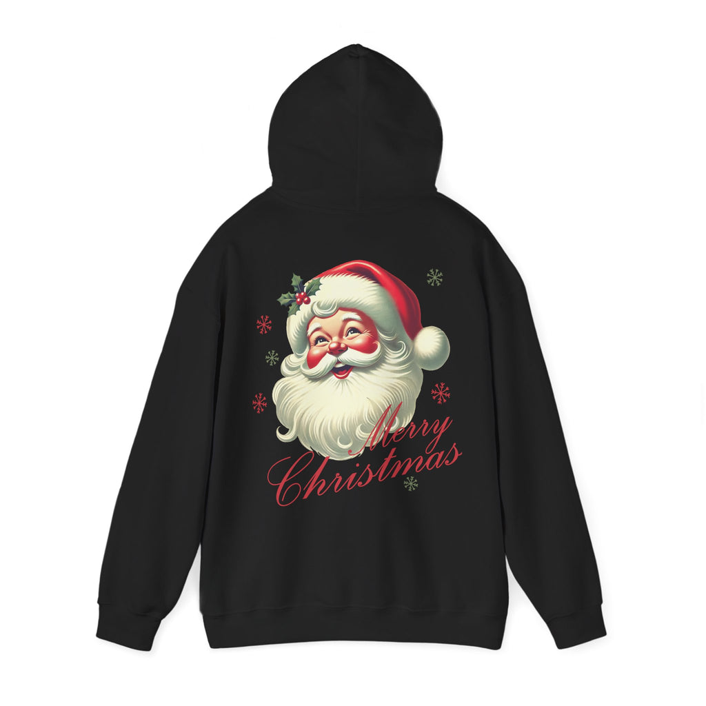 Jouluinen huppari isolla selkäprintillä