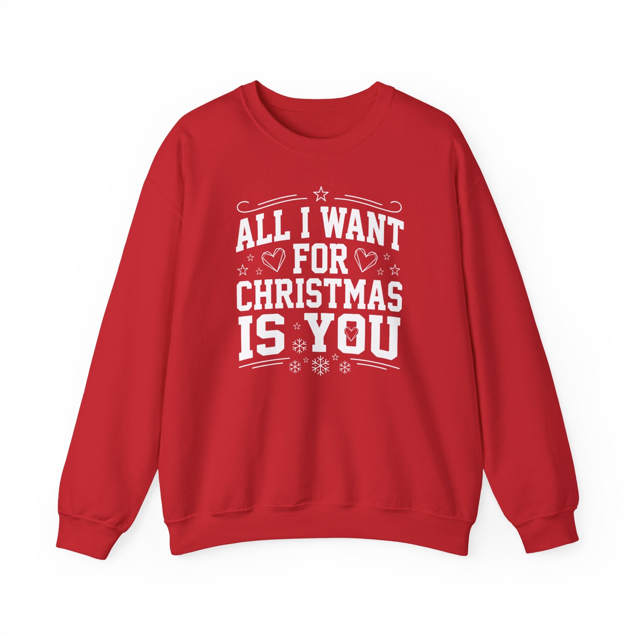 All I Want For Christmas Is You – tyylikäs ja miehekäs collegepaita 🎄🔥