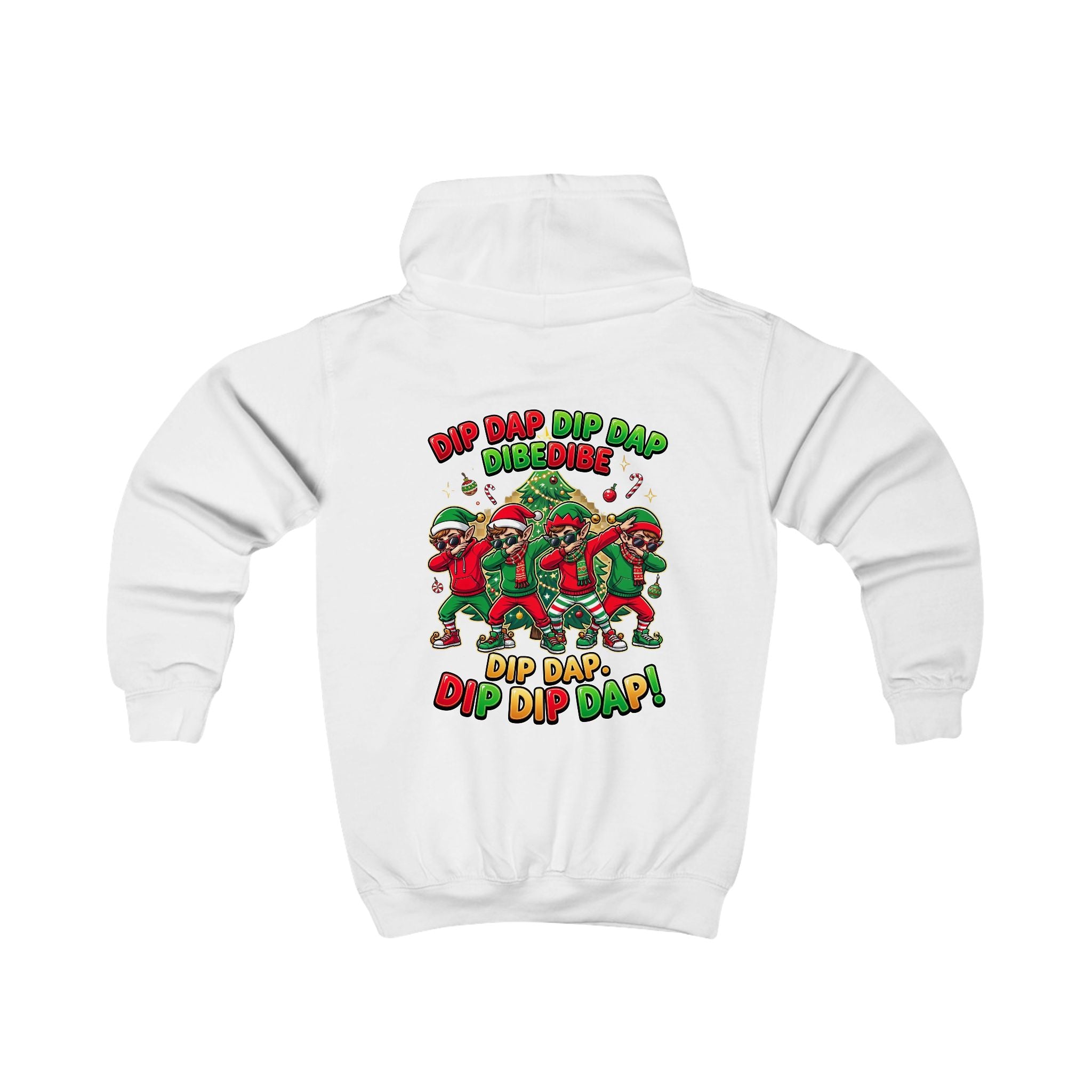 Lasten Dip Dap Jouluhuppari – Dappaavat Tontut Selkäprintillä!