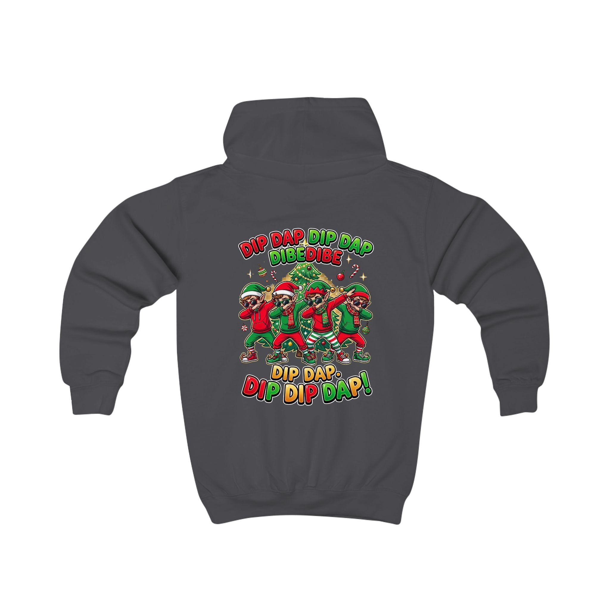 Lasten Dip Dap Jouluhuppari – Dappaavat Tontut Selkäprintillä!