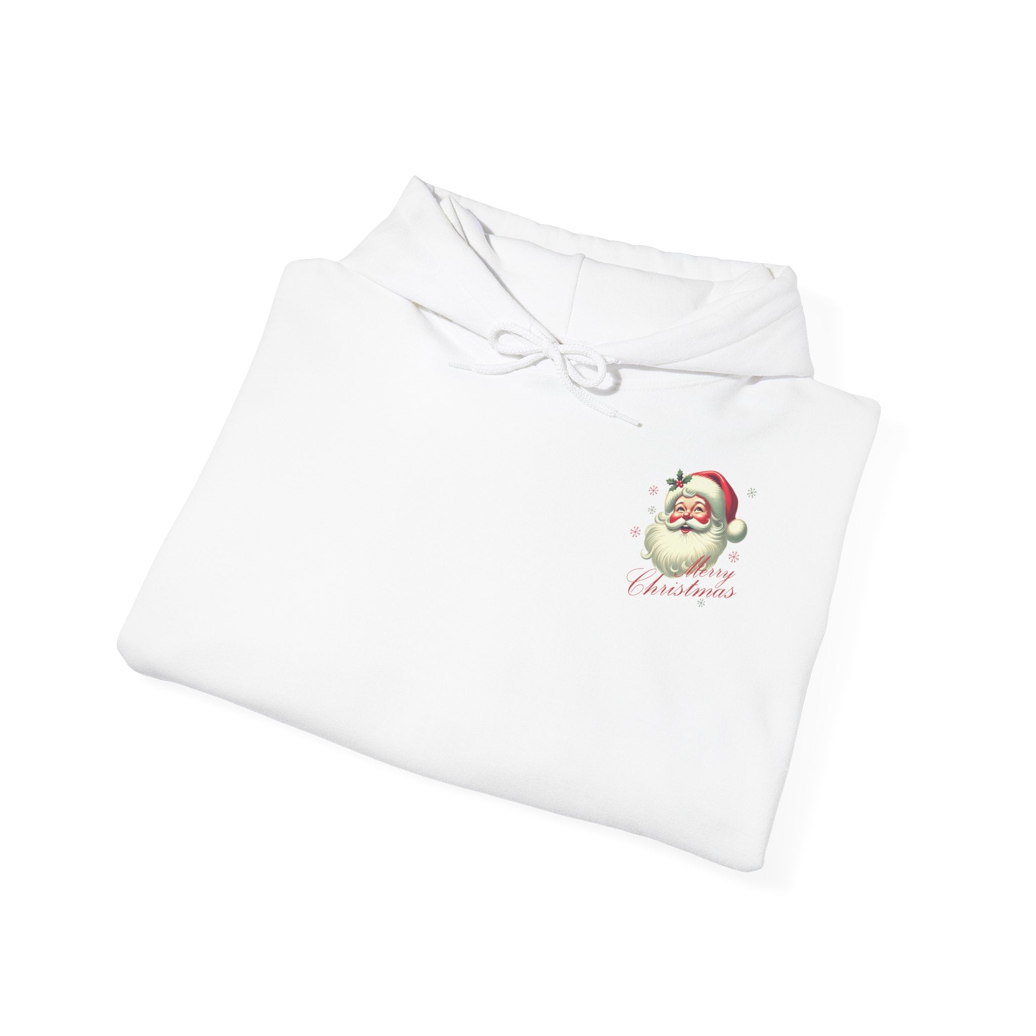 Jouluinen huppari isolla selkäprintillä