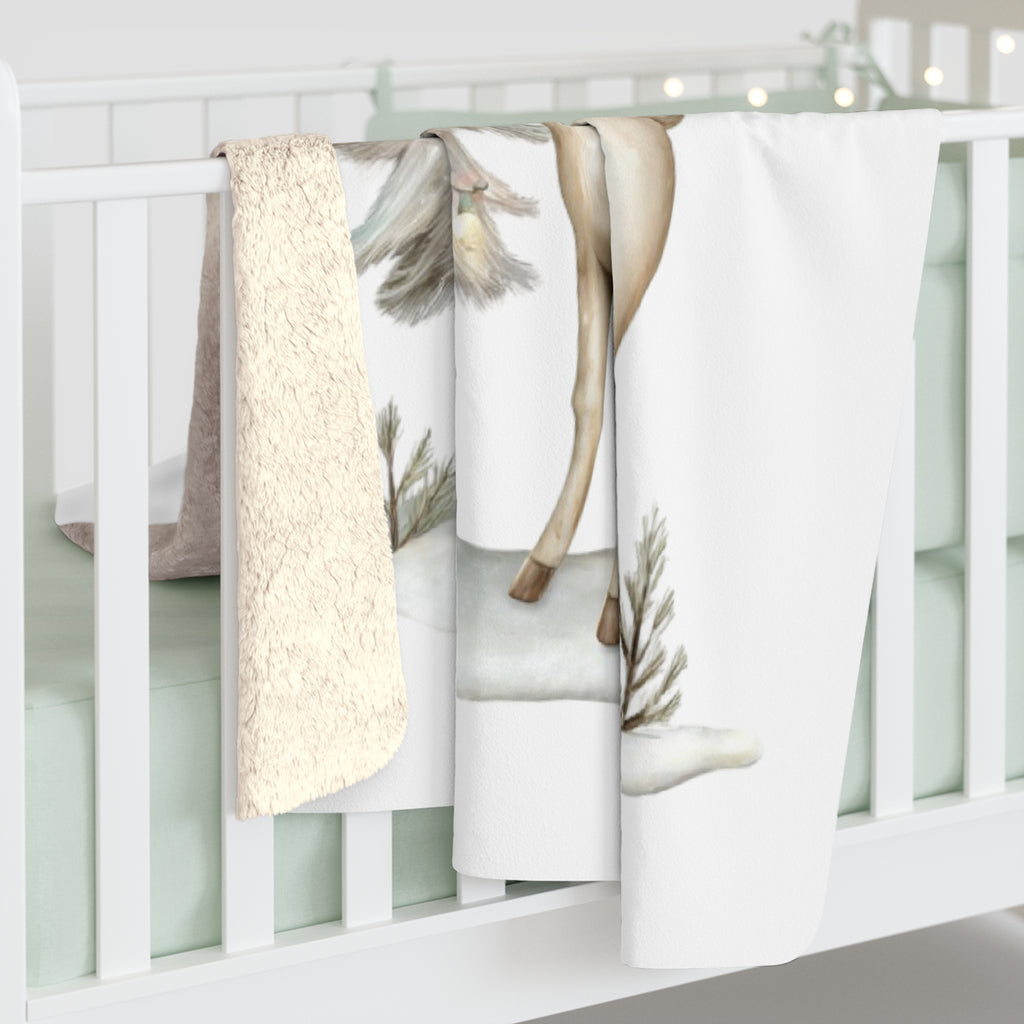 Joululahja Mummille – Sherpa-fleecepeitto