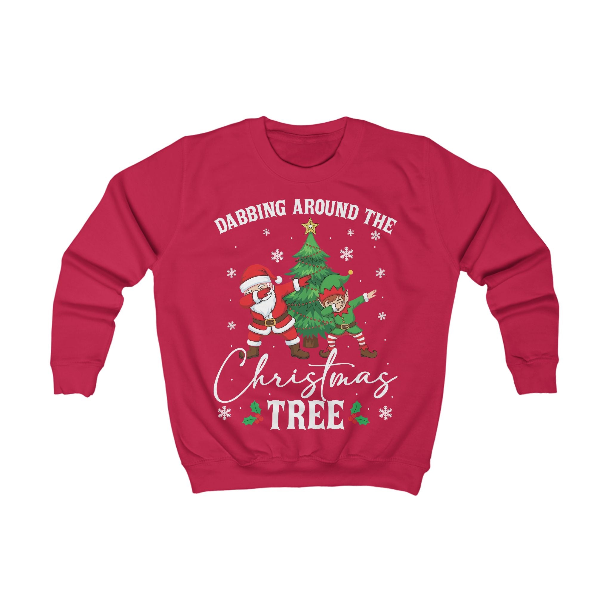 Lasten Dabbing Christmas -paita – joulun hauskin ja energisin paita! 🎅🧝‍♂️✨