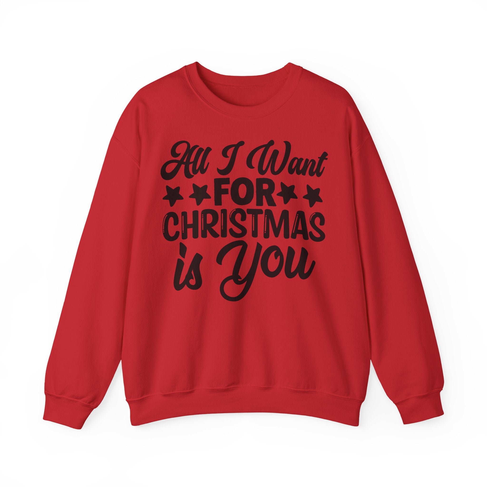 All I Want For Christmas Is You – romanttinen & jouluinen collegepaita ❤️🎄