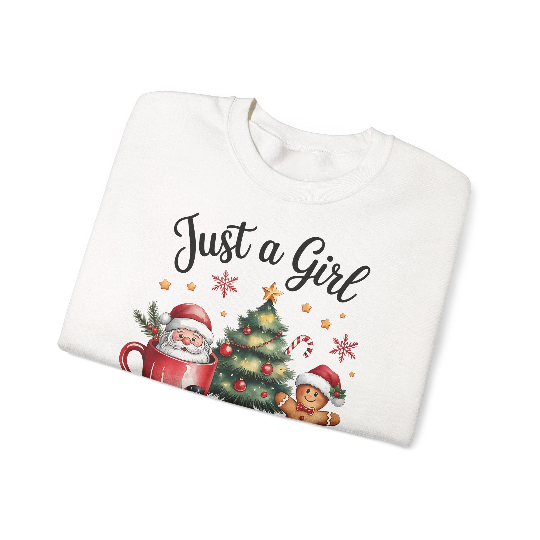 Just a Girl Who Loves Christmas – söötti ja iloinen joulupaita 🎄❤️