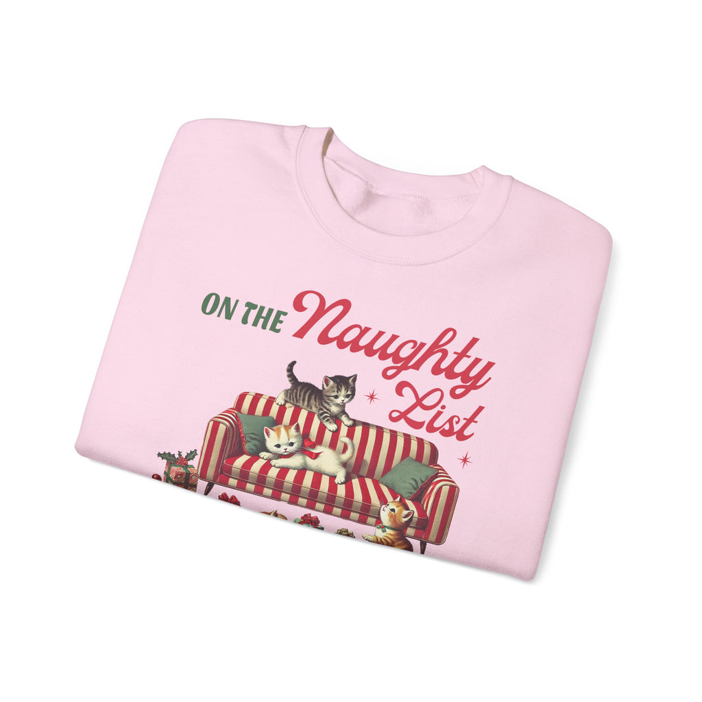 Jouluinen college paita kissojen ystävälle