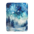 Sininen hetki – Sherpa-fleecepeitto, kolme kokoa