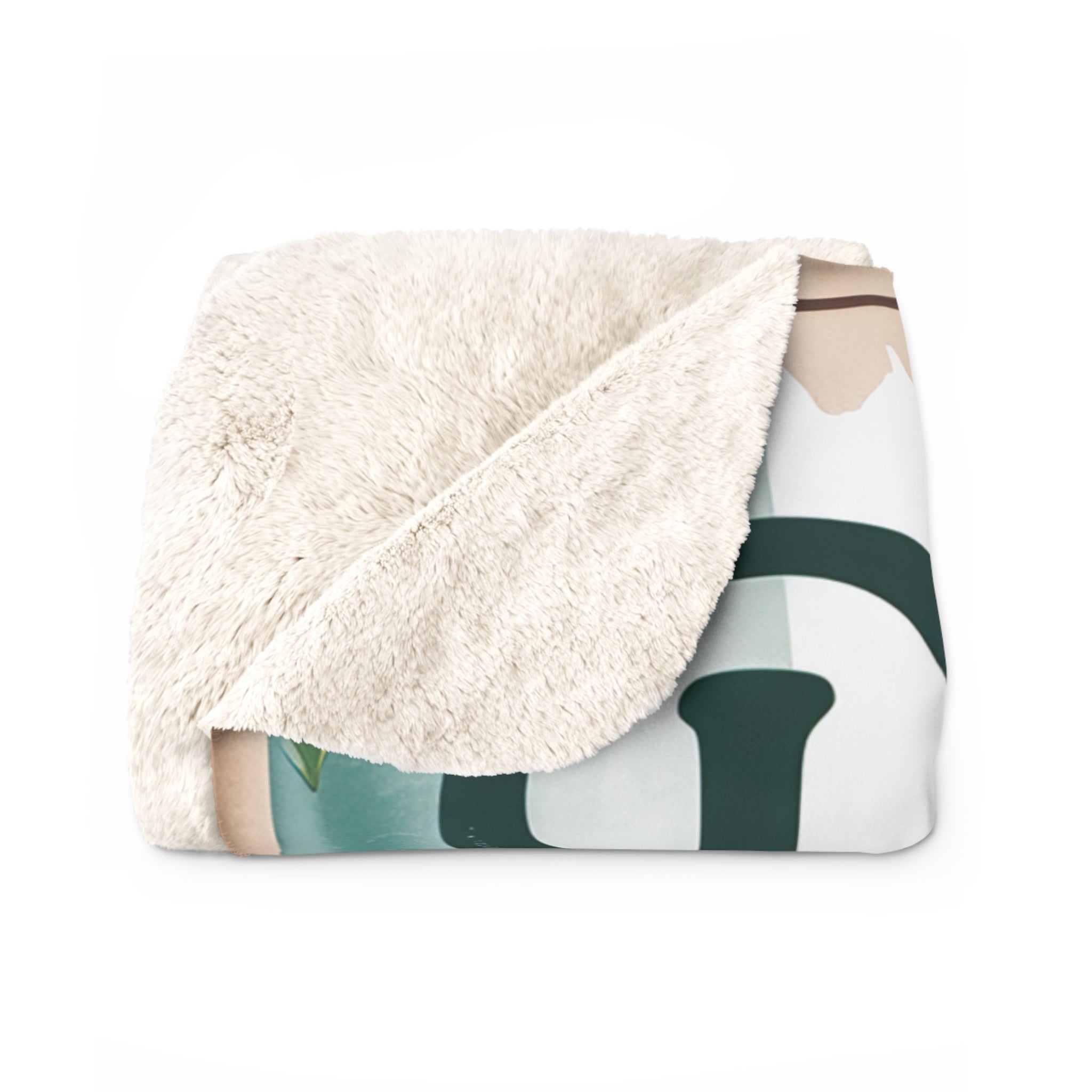 Peppermint Cocoa – Sherpa-fleecepeitto (3 kokoa)