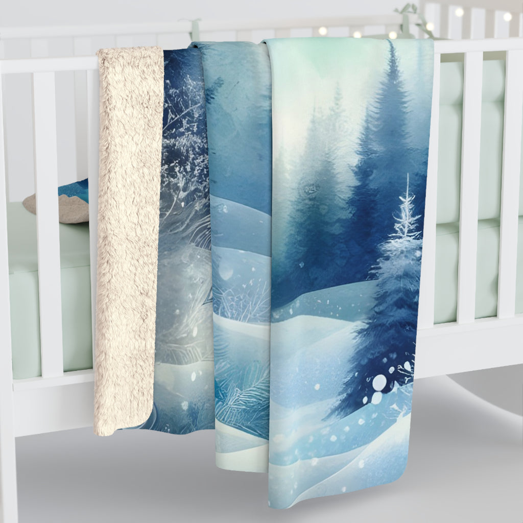 Sininen hetki – Sherpa-fleecepeitto, kolme kokoa