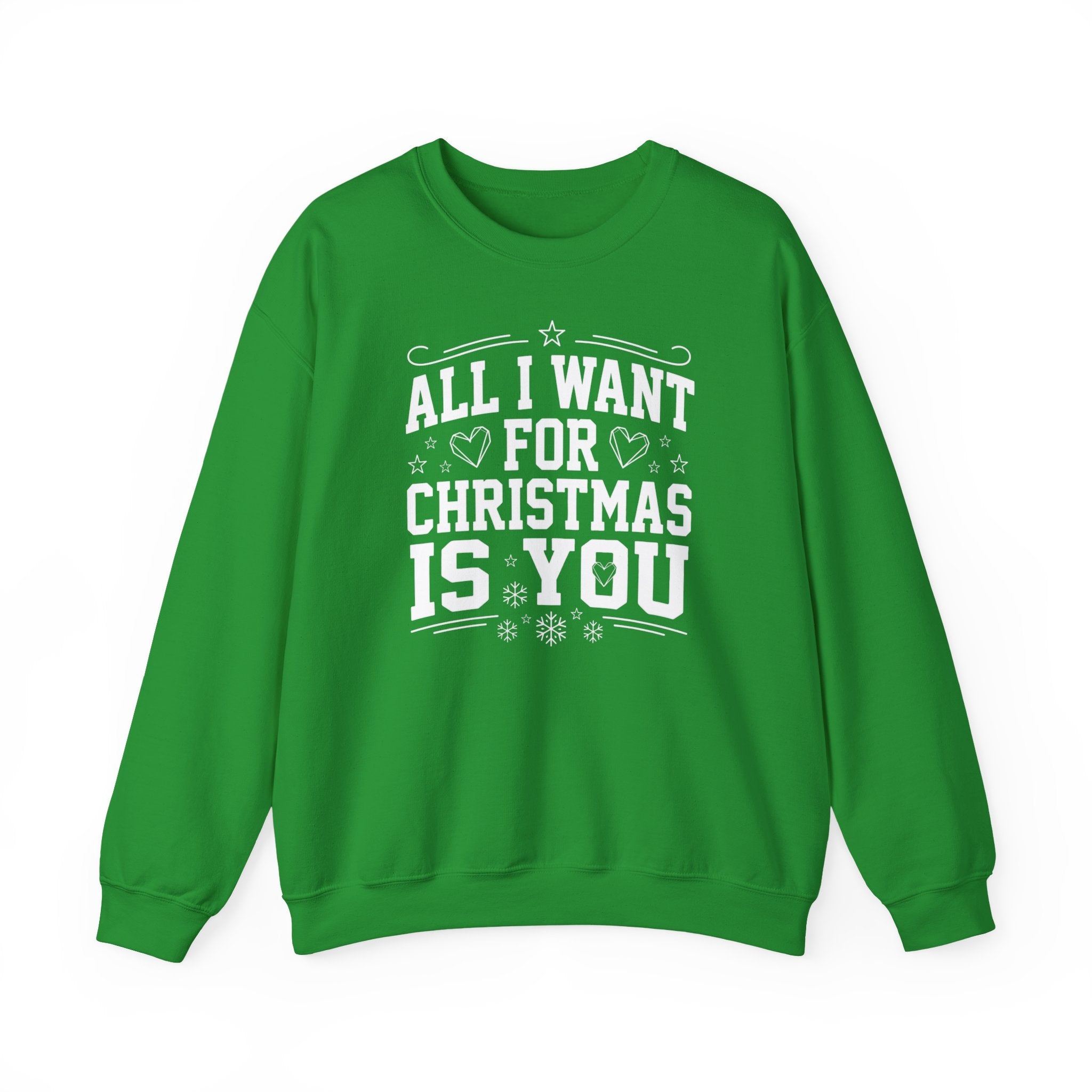 All I Want For Christmas Is You – tyylikäs ja miehekäs collegepaita 🎄🔥