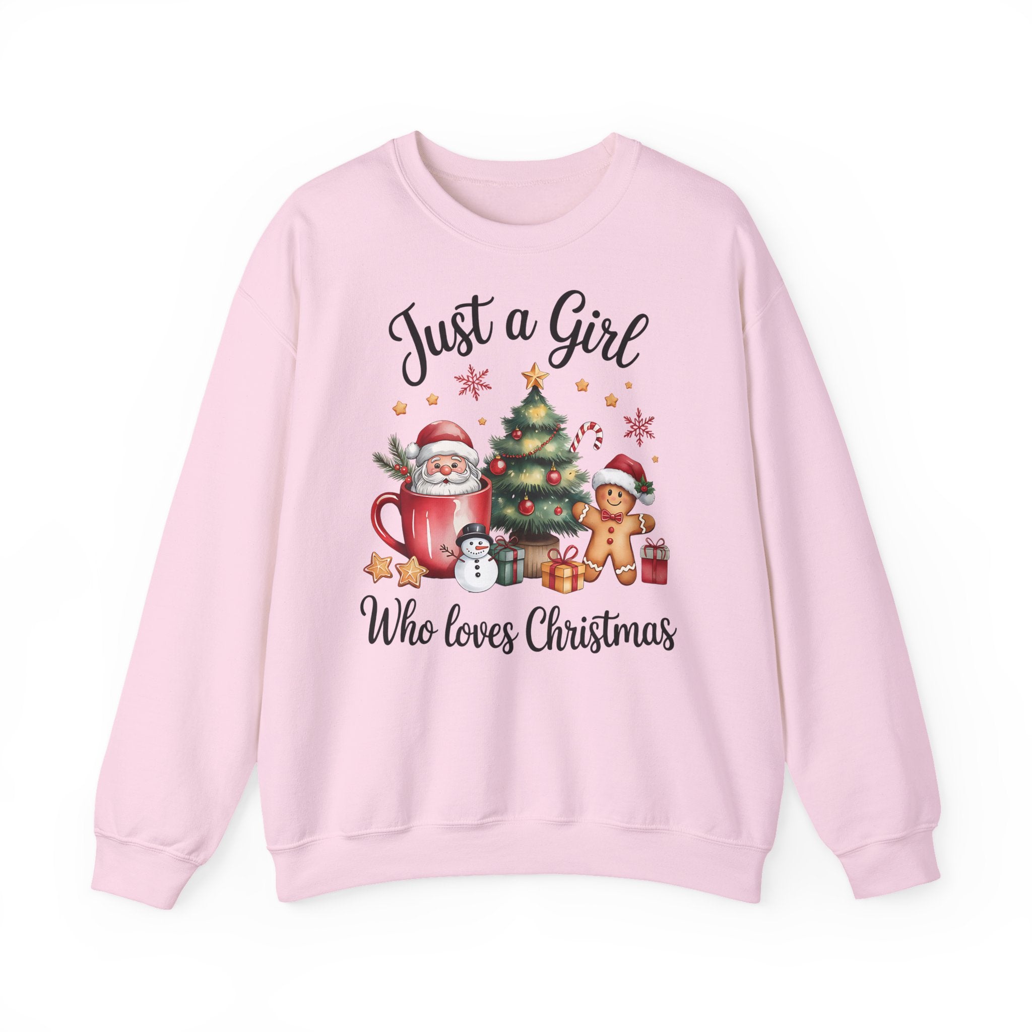 Just a Girl Who Loves Christmas – söötti ja iloinen joulupaita 🎄❤️