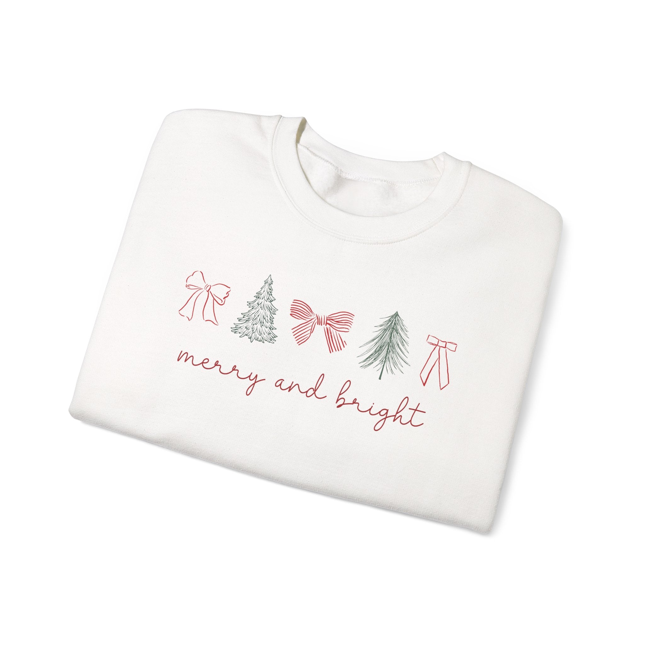 Merry  & Bright college paita