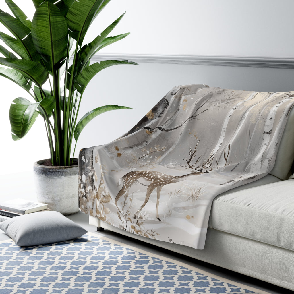 Hyvää Joulua Mummille – Sherpa-fleecepeitto