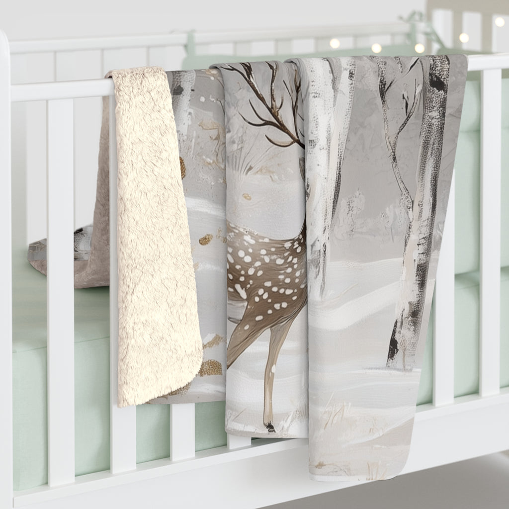 Hyvää Joulua Mummille – Sherpa-fleecepeitto