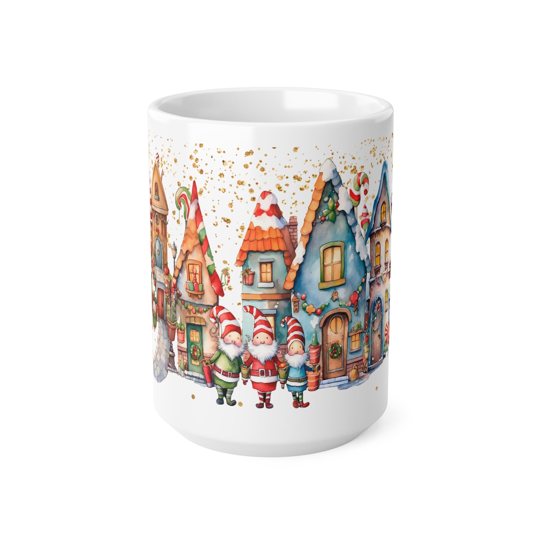 🎄✨ Tonttukylän Joulu -muki – Satumainen lämpö joka hörpyllä! ☕✨