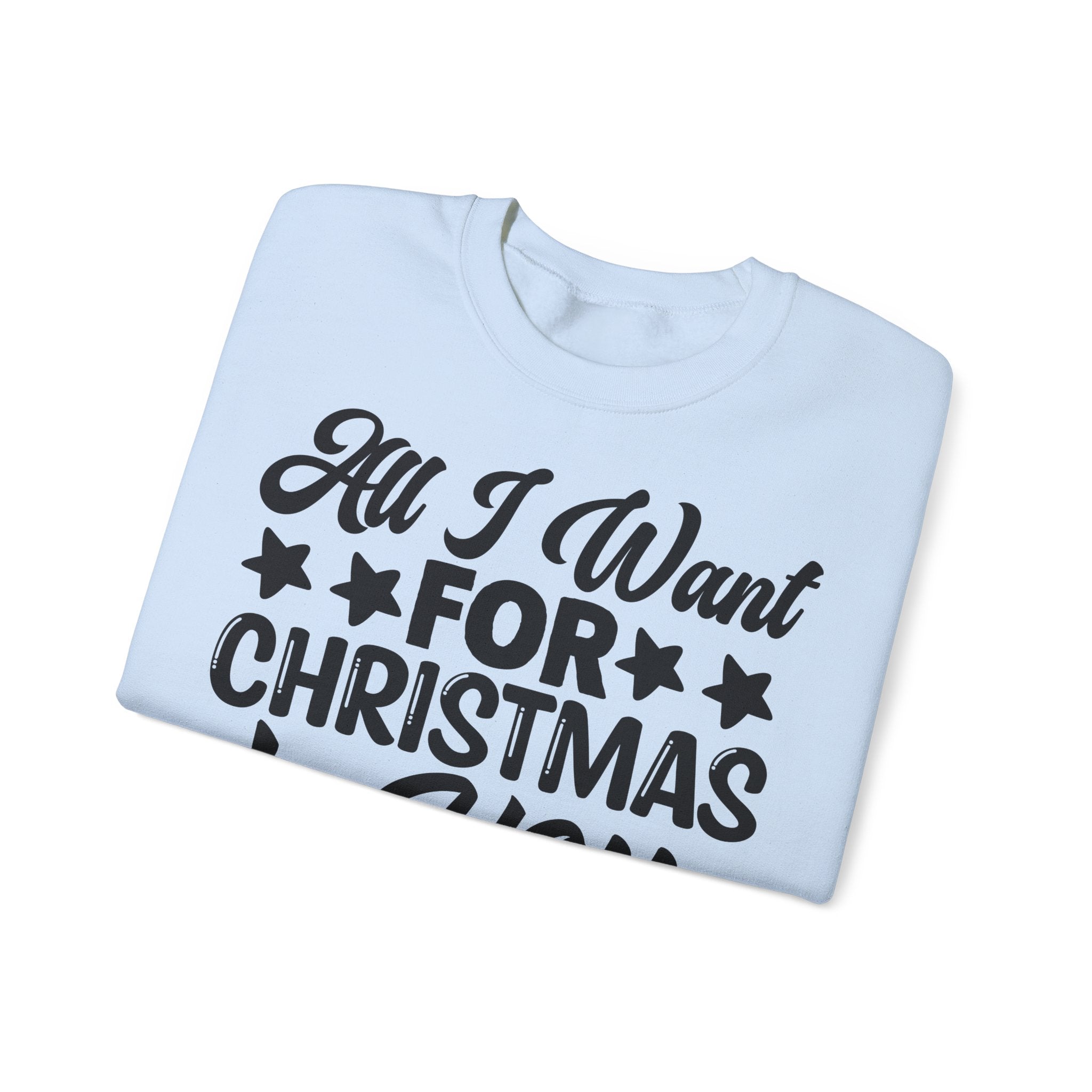 All I Want For Christmas Is You – romanttinen & jouluinen collegepaita ❤️🎄