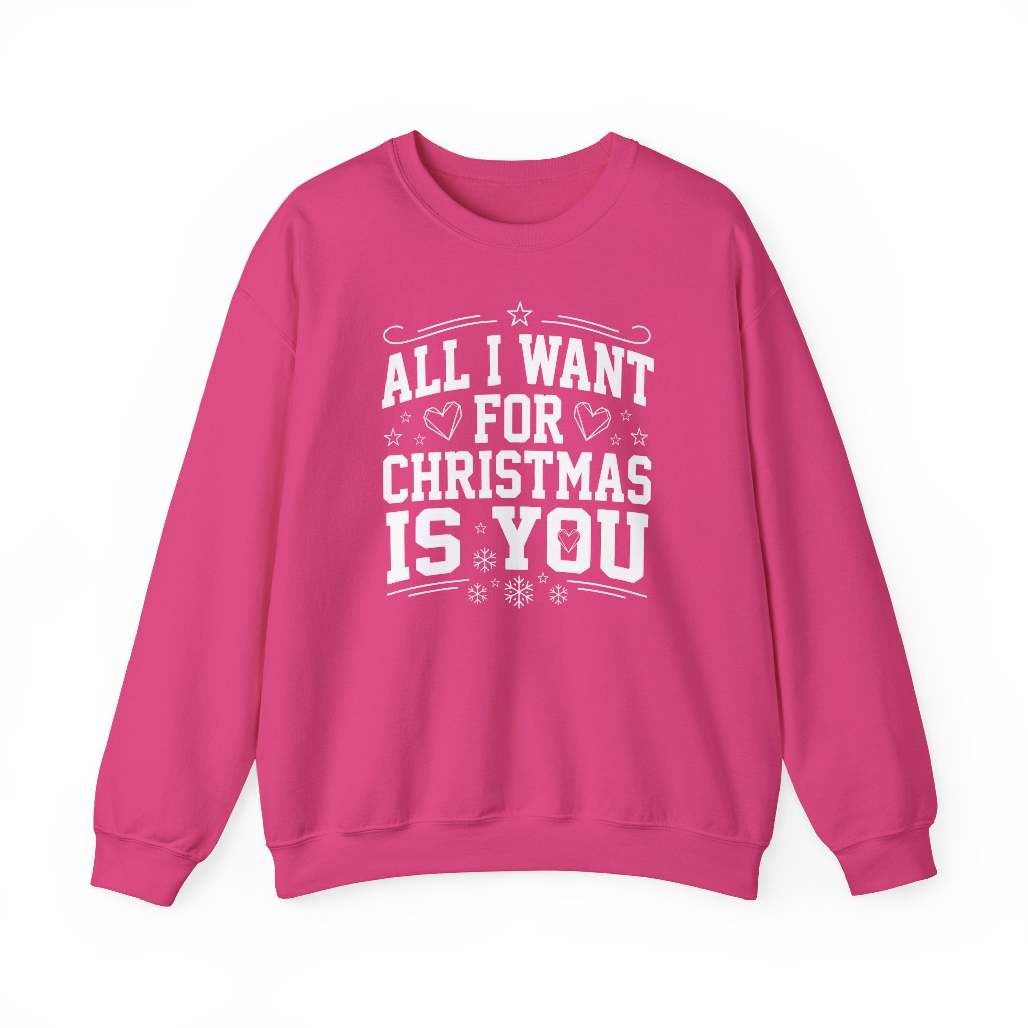 All I Want For Christmas Is You – tyylikäs ja miehekäs collegepaita 🎄🔥