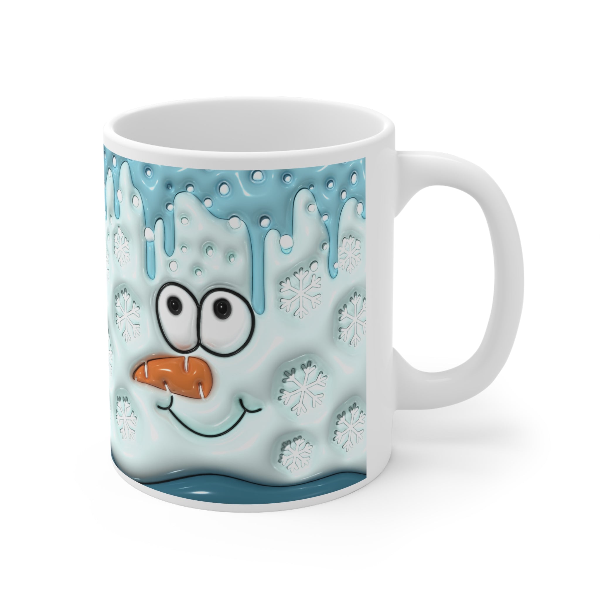 ✨ Sulava Lumimies -muki – Talven iloisin juomahetki! ❄️☕