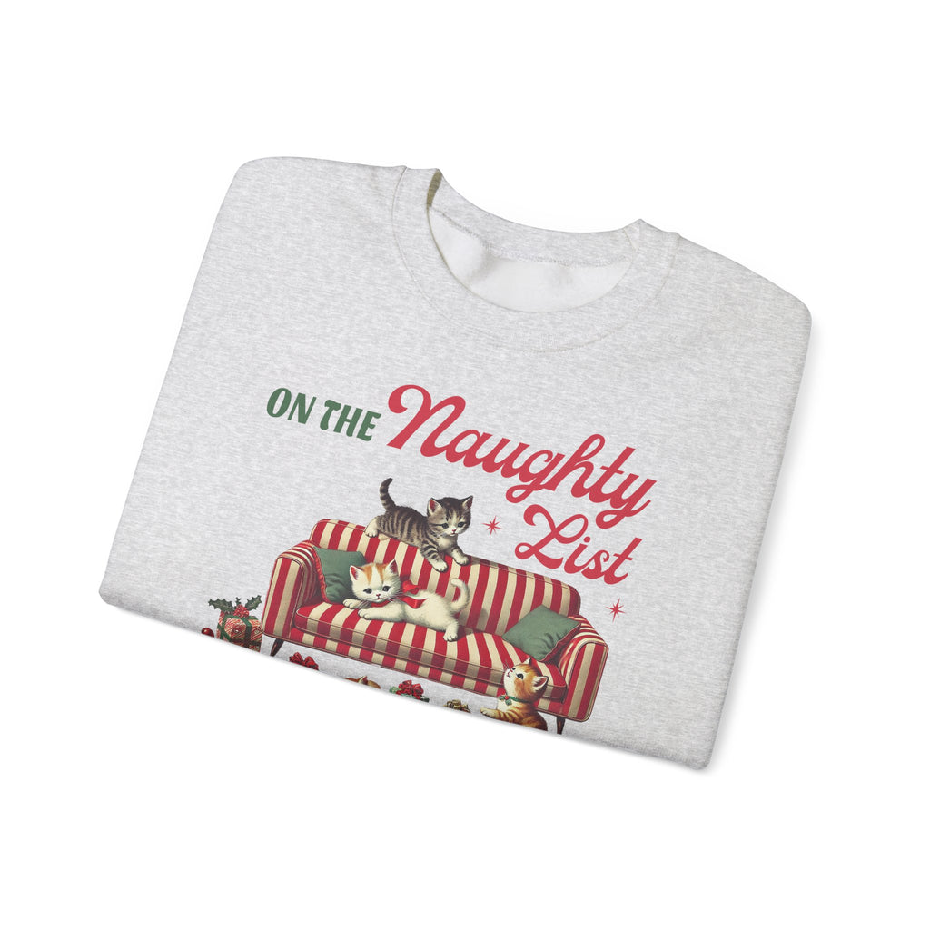 Jouluinen college paita kissojen ystävälle