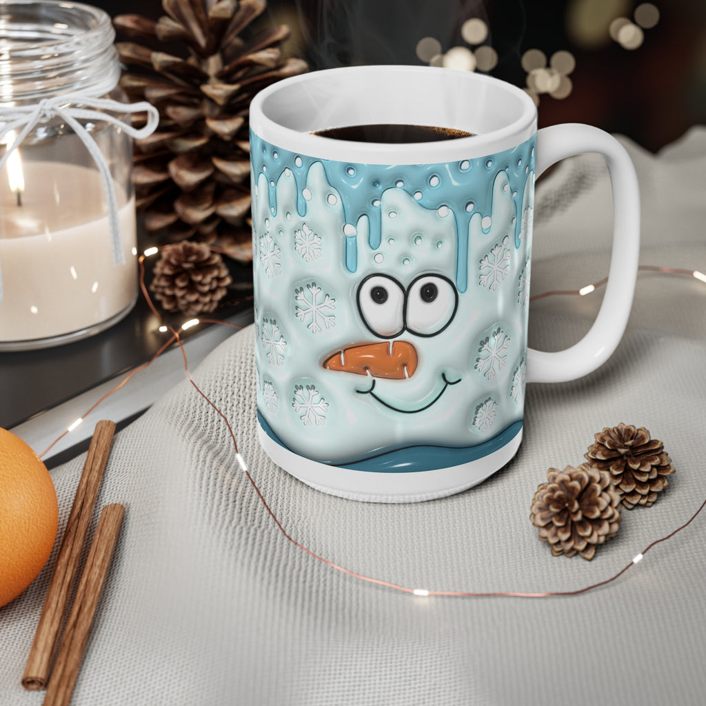 ✨ Sulava Lumimies -muki – Talven iloisin juomahetki! ❄️☕