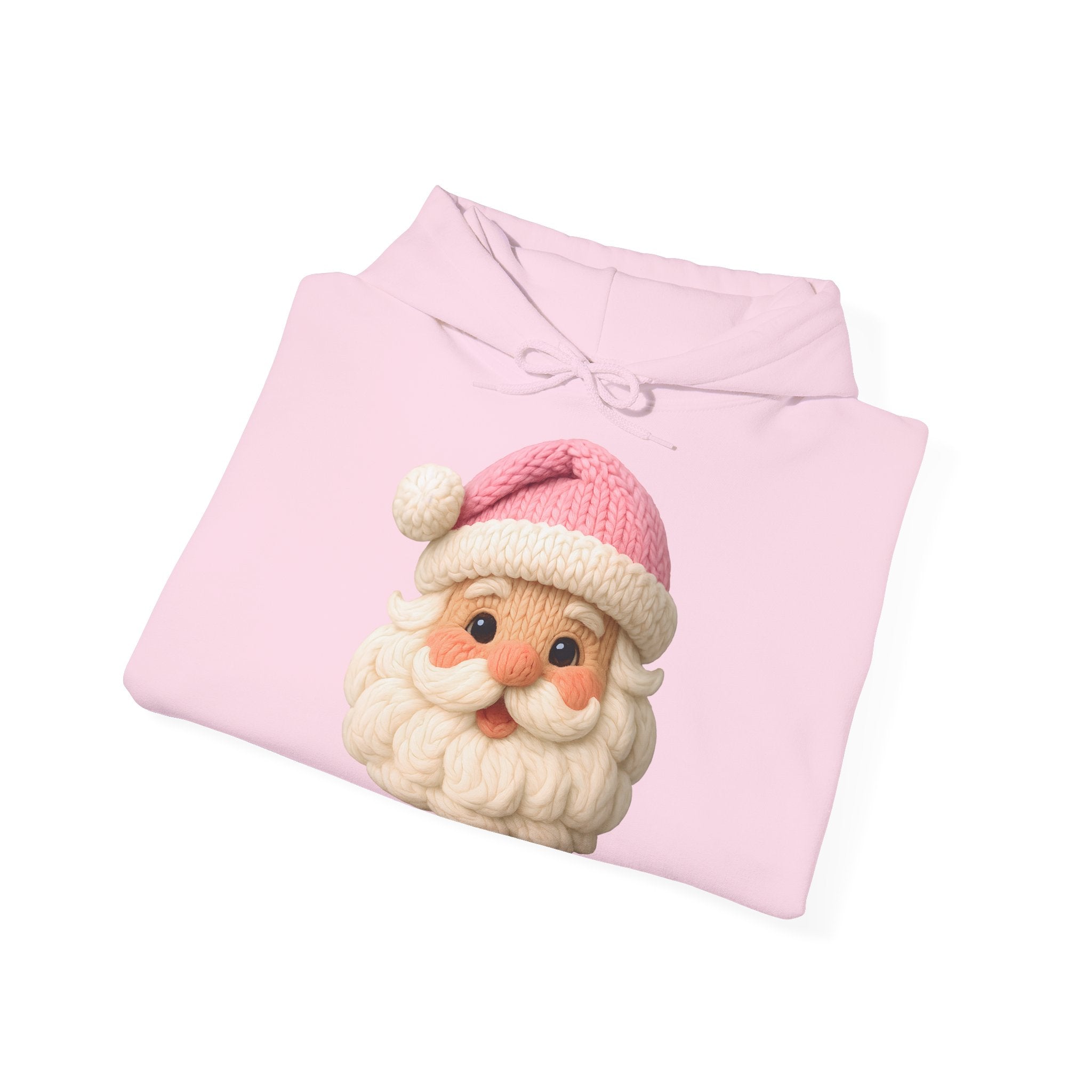 Suloinen pinkki Joulupukki huppari