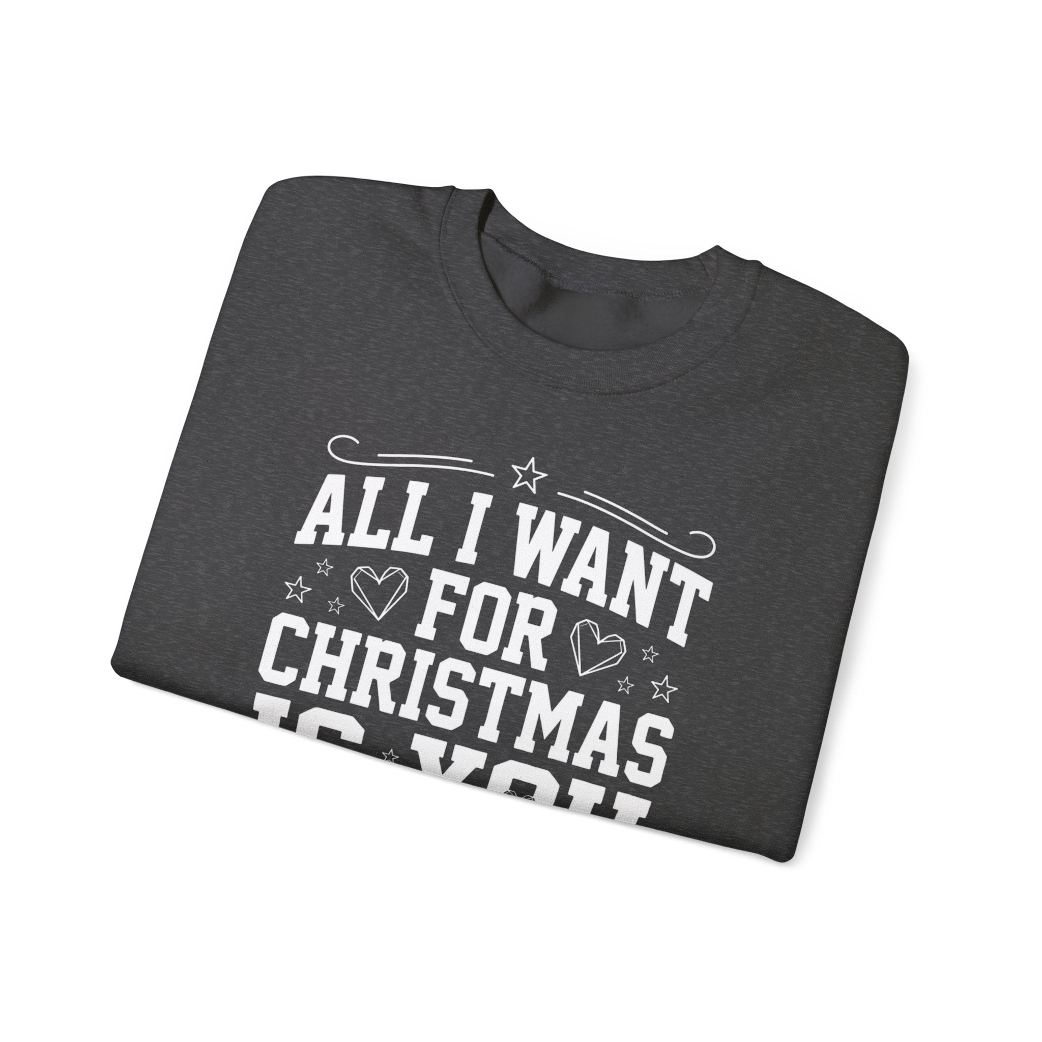 All I Want For Christmas Is You – tyylikäs ja miehekäs collegepaita 🎄🔥