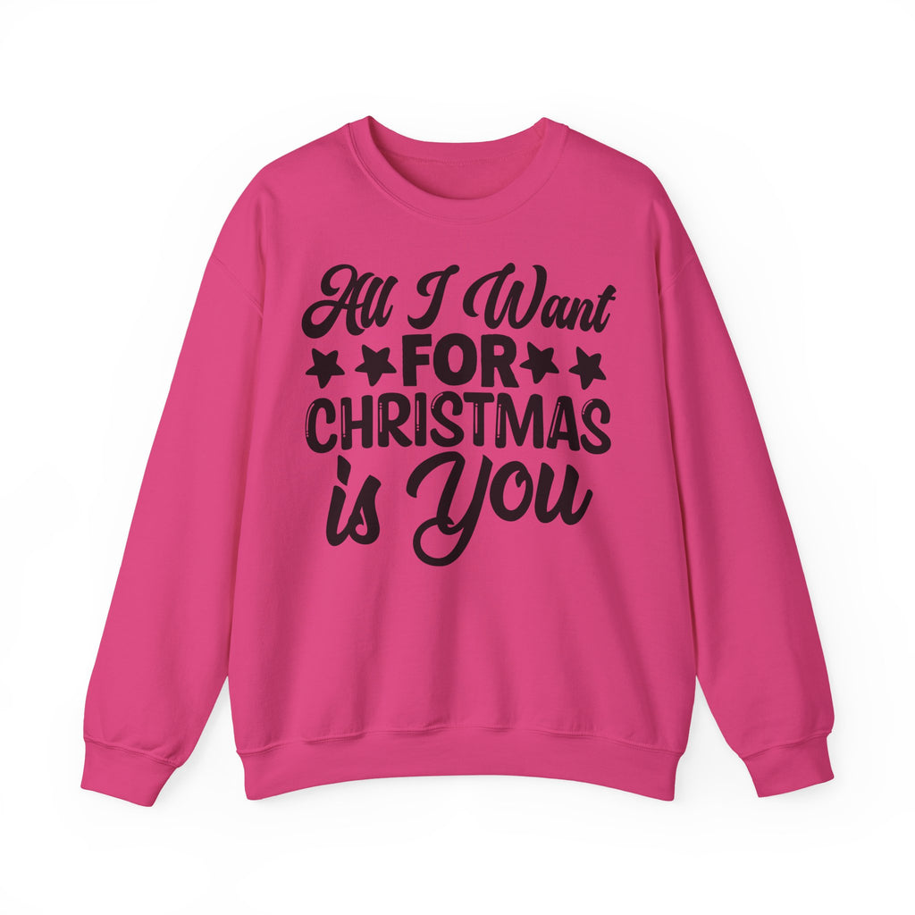 All I Want For Christmas Is You – romanttinen & jouluinen collegepaita ❤️🎄