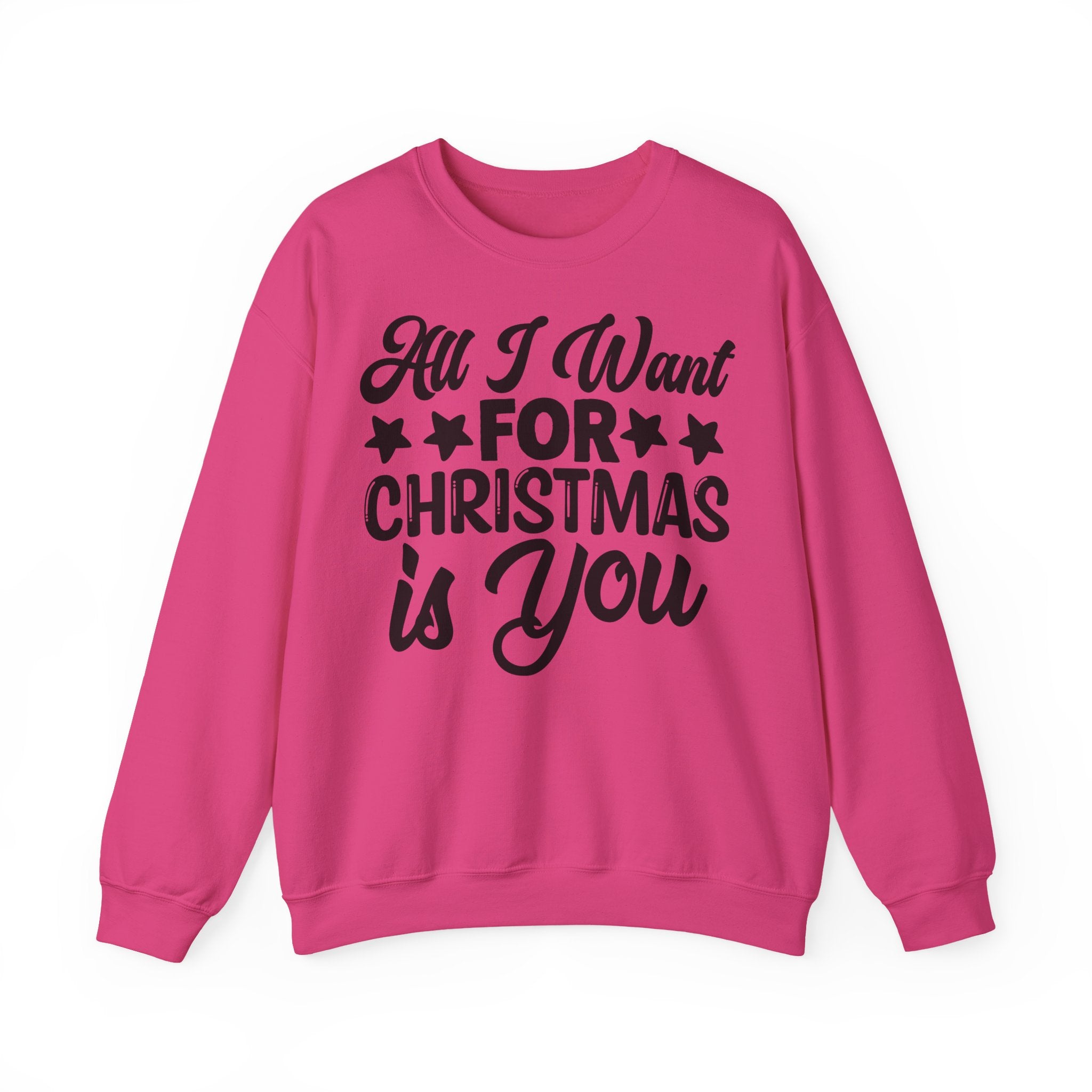 All I Want For Christmas Is You – romanttinen & jouluinen collegepaita ❤️🎄