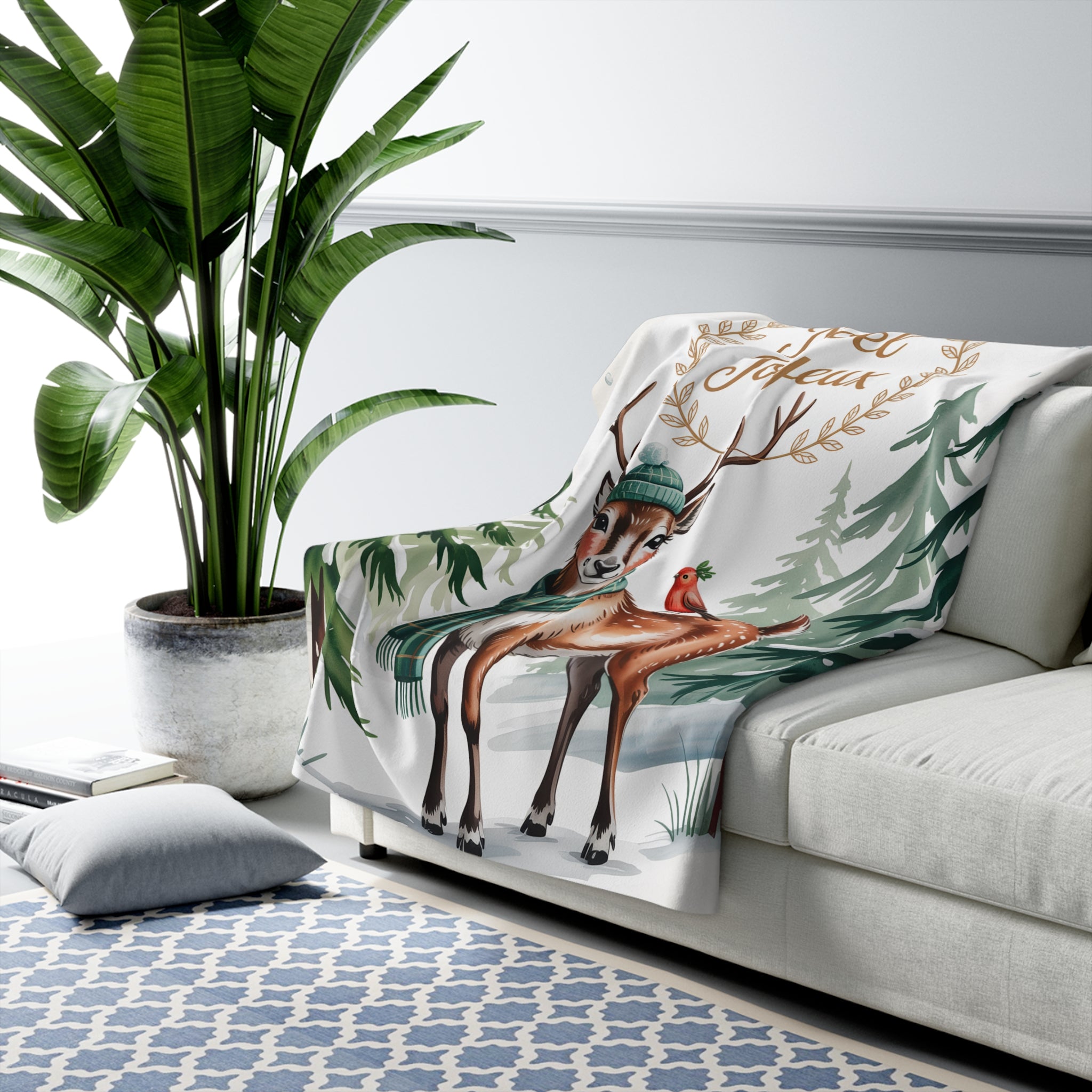 Noël Joyeux – Sherpa-fleecepeitto (3 kokoa)