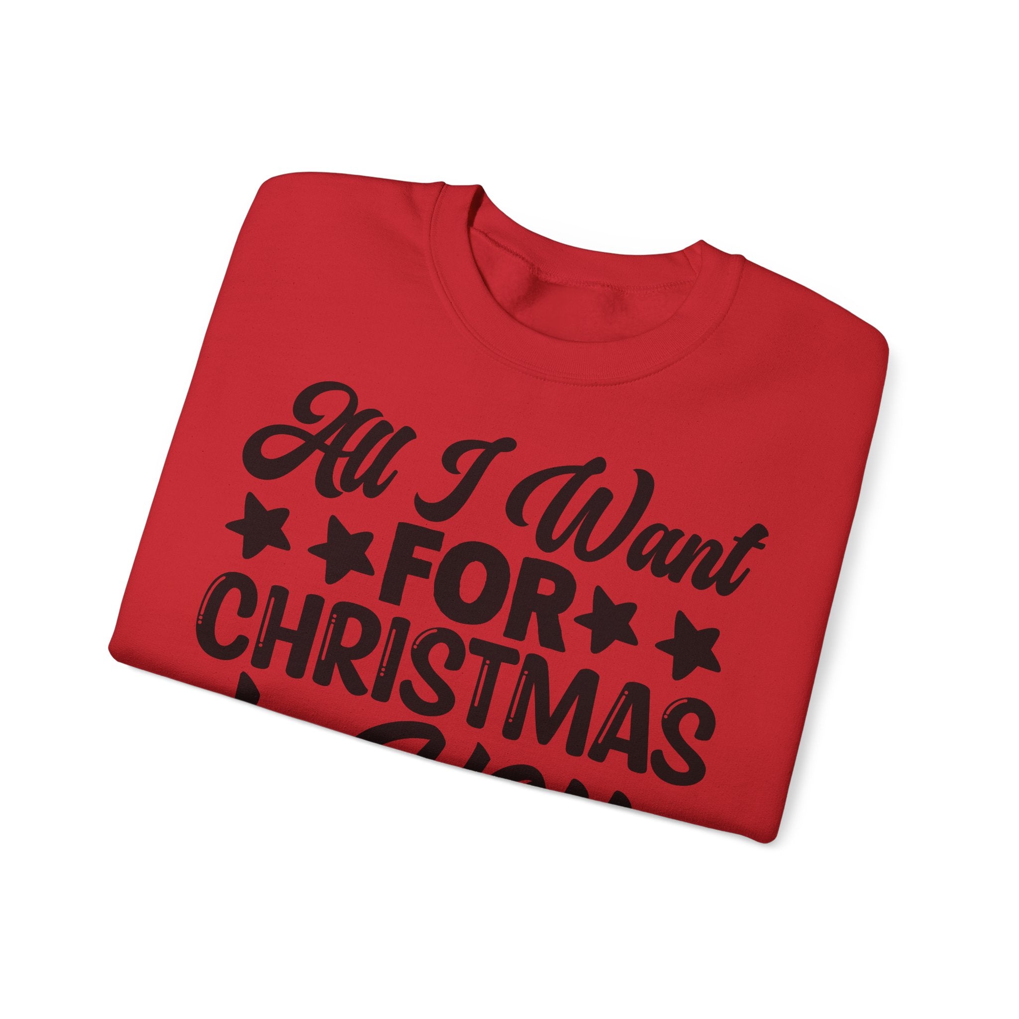 All I Want For Christmas Is You – romanttinen & jouluinen collegepaita ❤️🎄