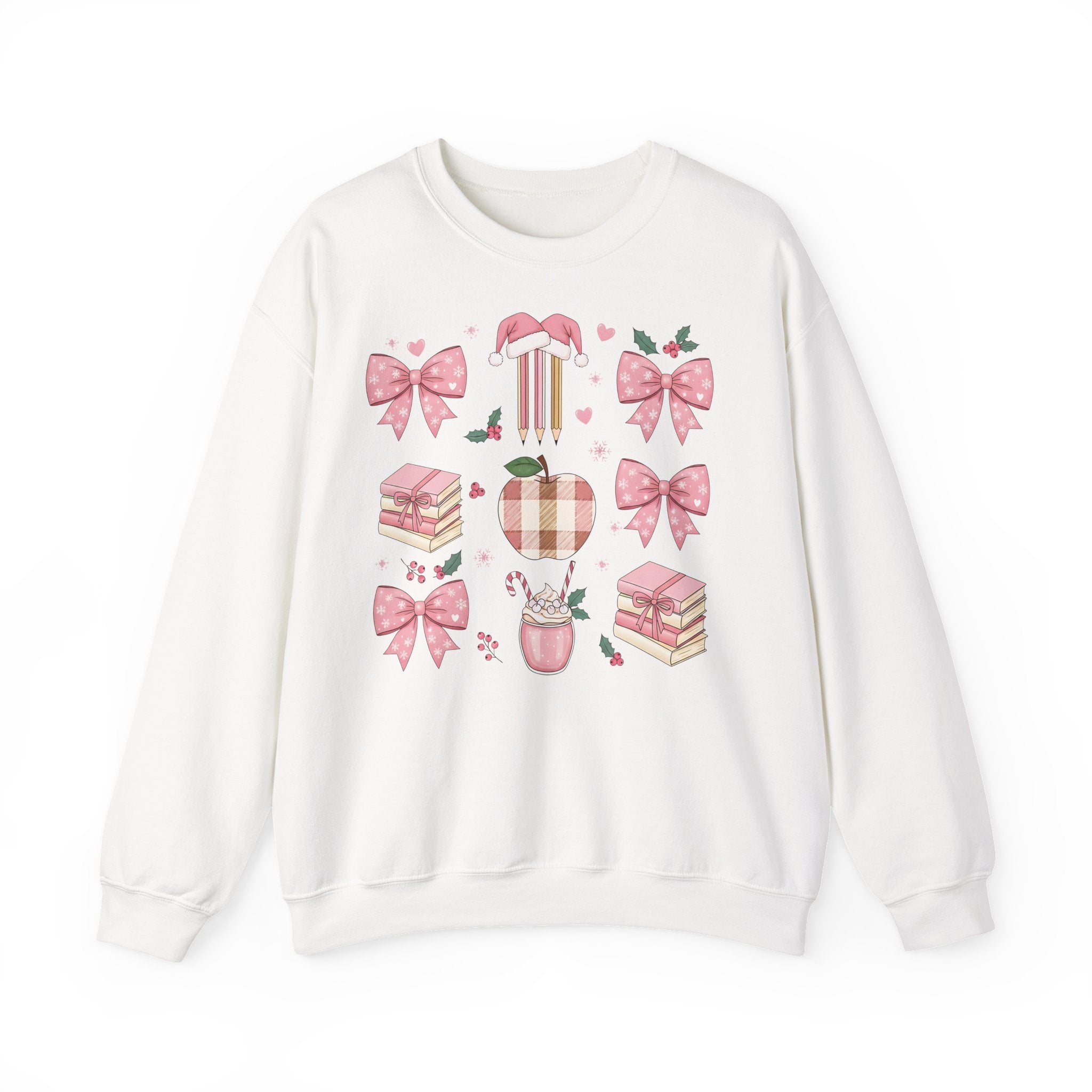 Jouluinen collegepaita opettajille 🎀📚✨