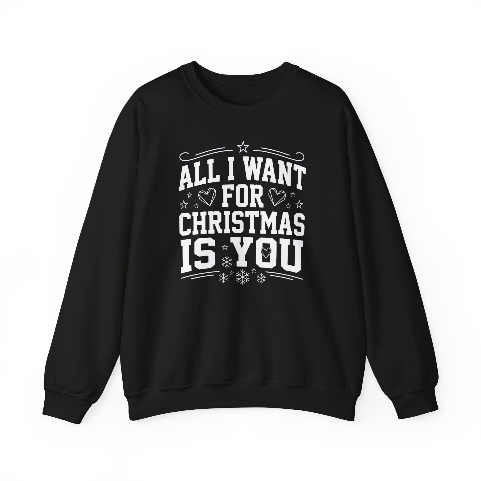 All I Want For Christmas Is You – tyylikäs ja miehekäs collegepaita 🎄🔥