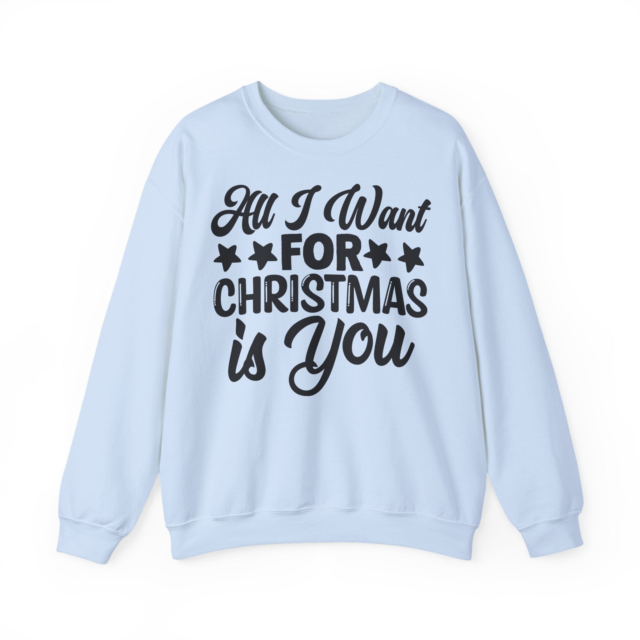 All I Want For Christmas Is You – romanttinen & jouluinen collegepaita ❤️🎄