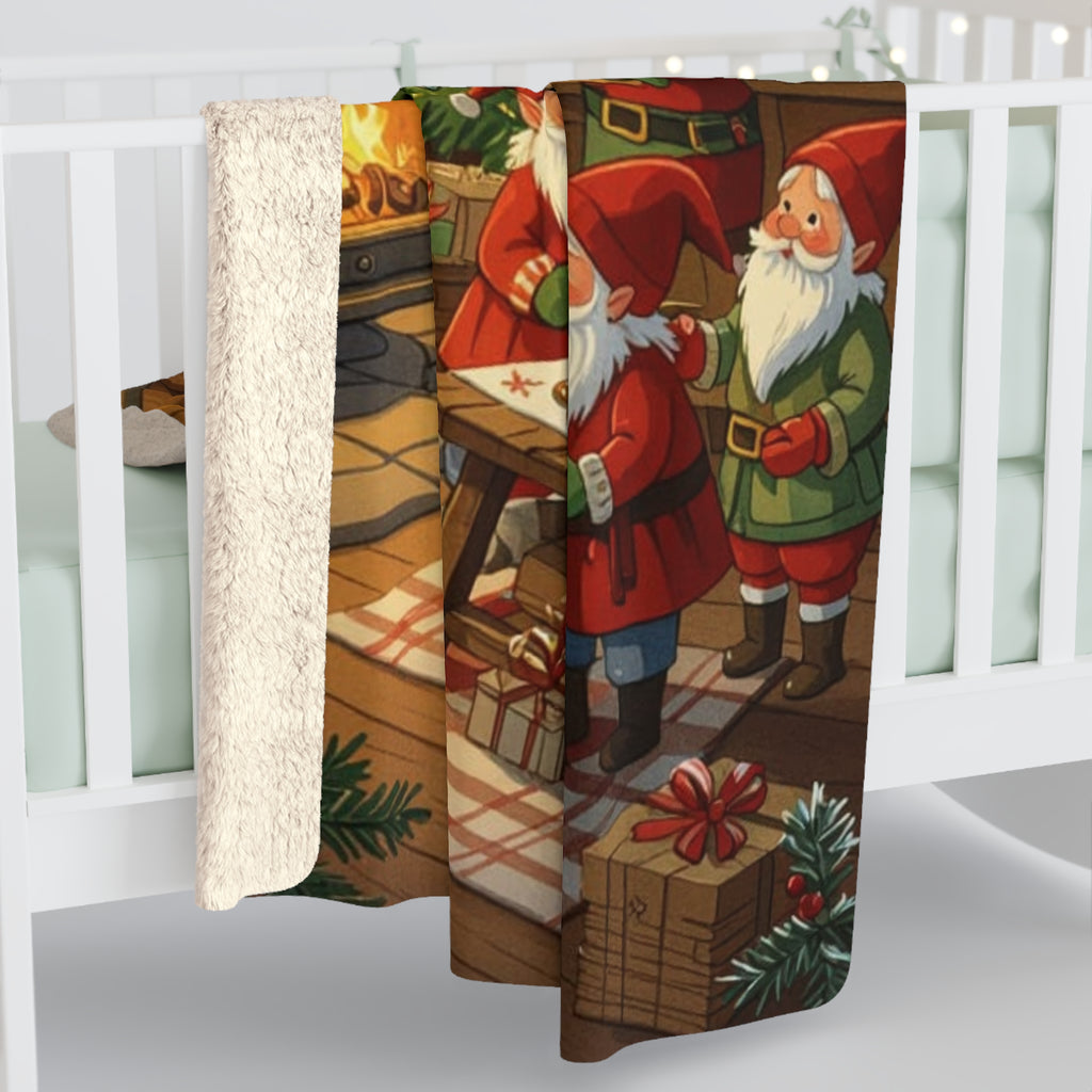 Joululahja Mummille – Sherpa-fleecepeitto