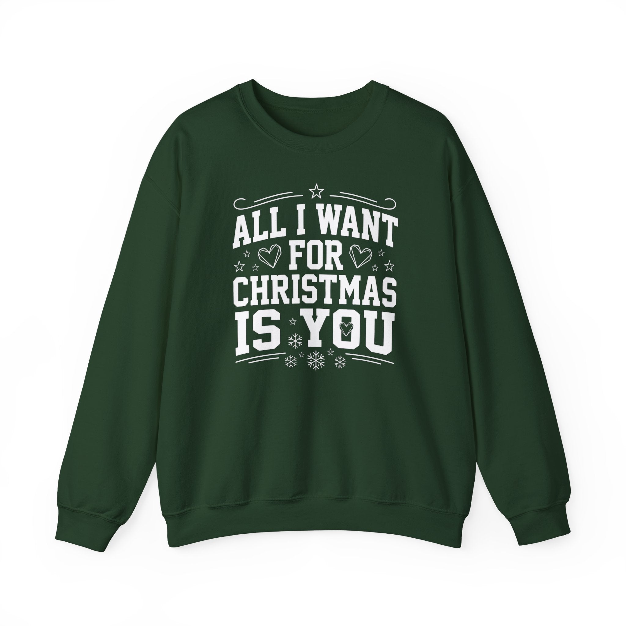 All I Want For Christmas Is You – tyylikäs ja miehekäs collegepaita 🎄🔥