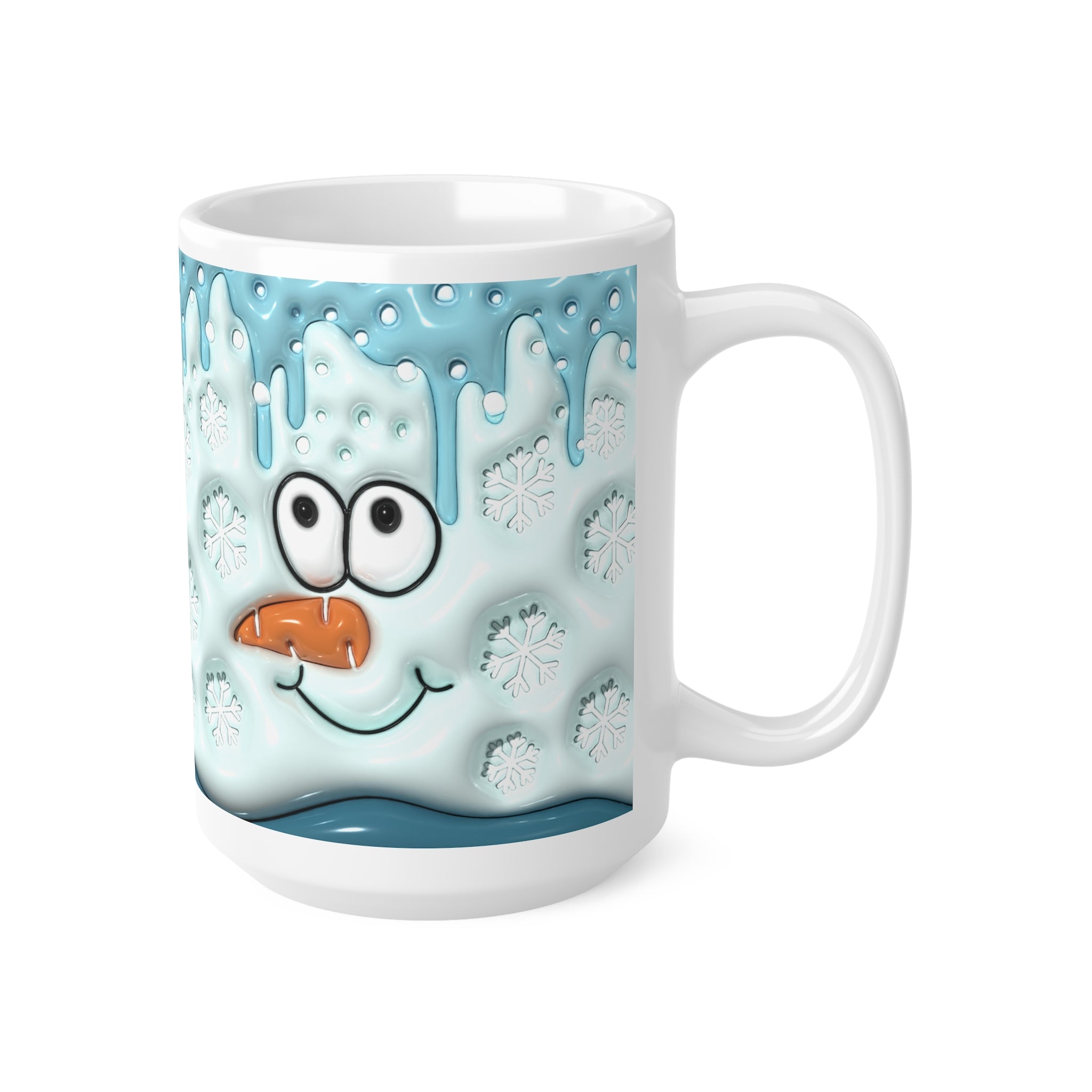 ✨ Sulava Lumimies -muki – Talven iloisin juomahetki! ❄️☕