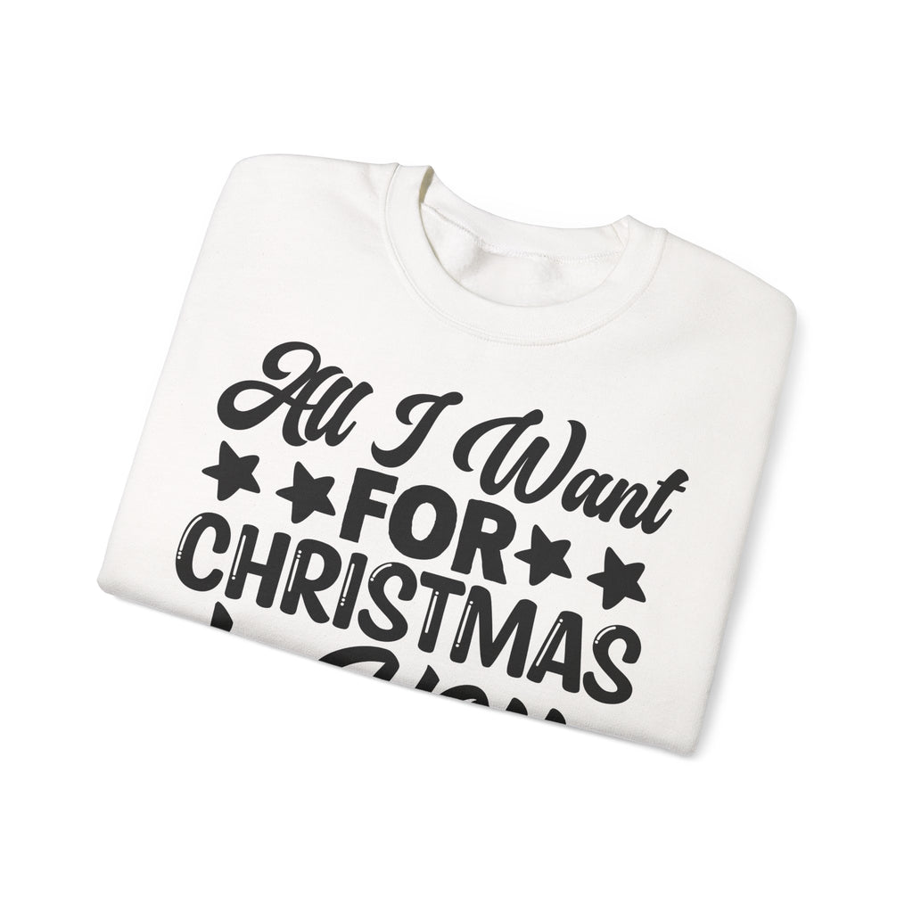 All I Want For Christmas Is You – romanttinen & jouluinen collegepaita ❤️🎄