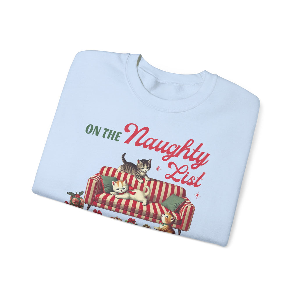 Jouluinen college paita kissojen ystävälle