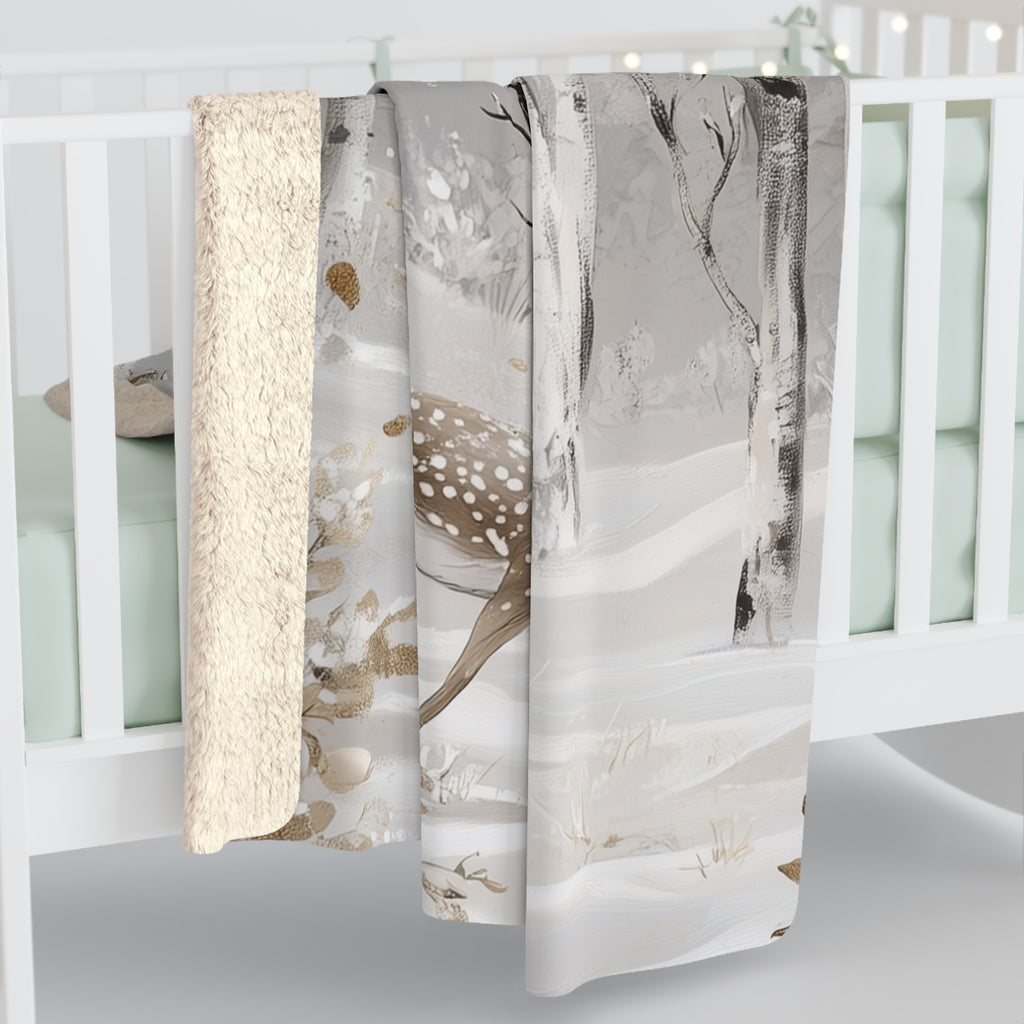 Hyvää Joulua Mummille – Sherpa-fleecepeitto