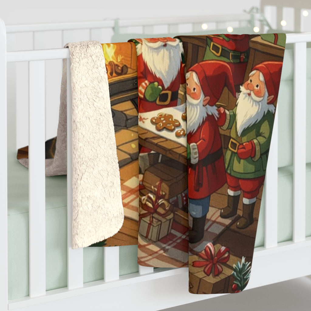 Joululahja Mummille – Sherpa-fleecepeitto