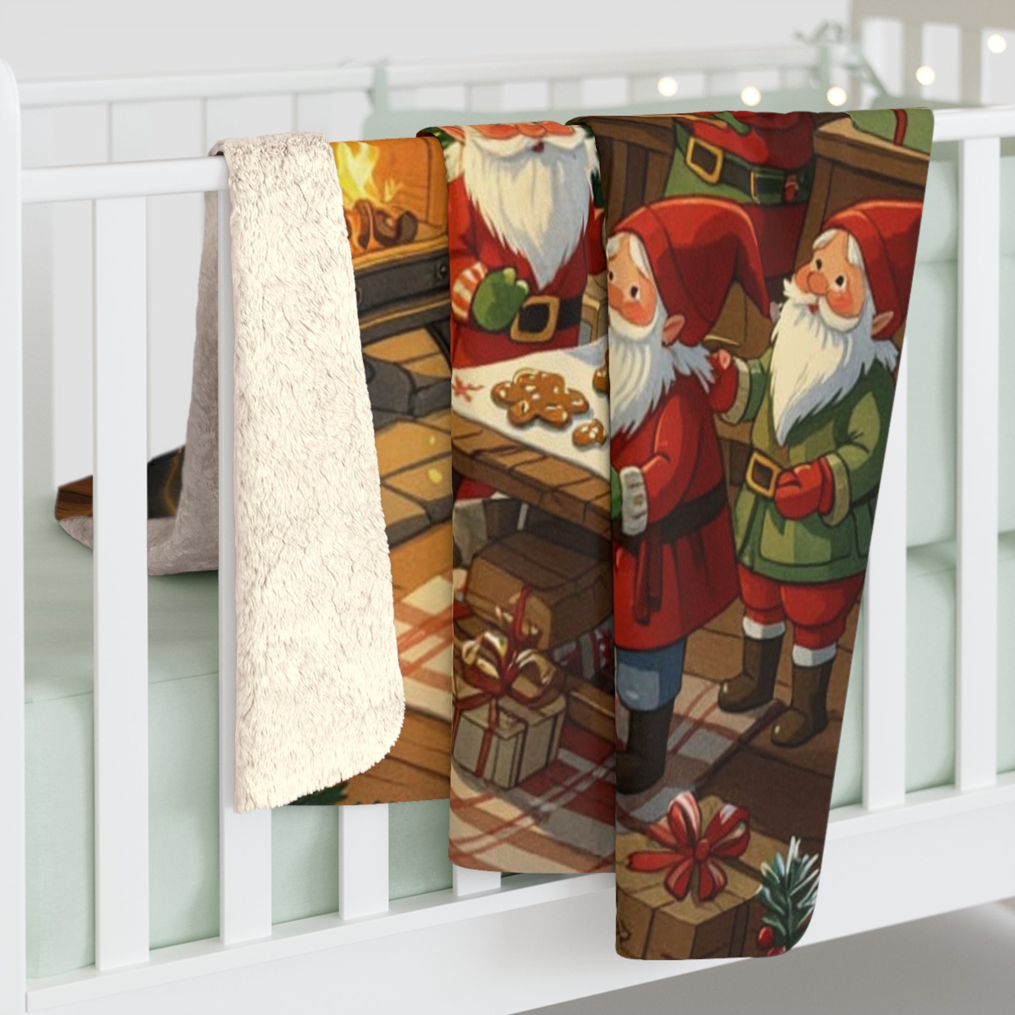 Joululahja Mummille – Sherpa-fleecepeitto