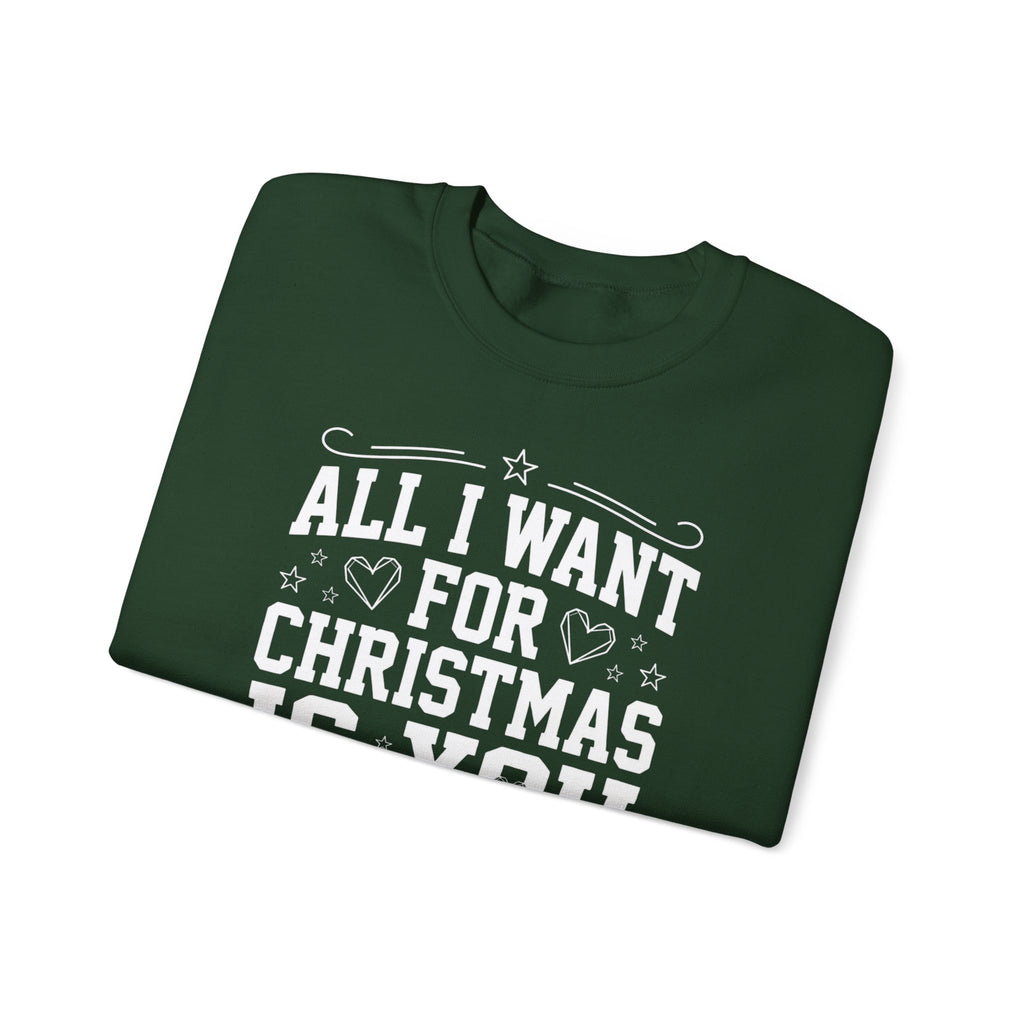 All I Want For Christmas Is You – tyylikäs ja miehekäs collegepaita 🎄🔥