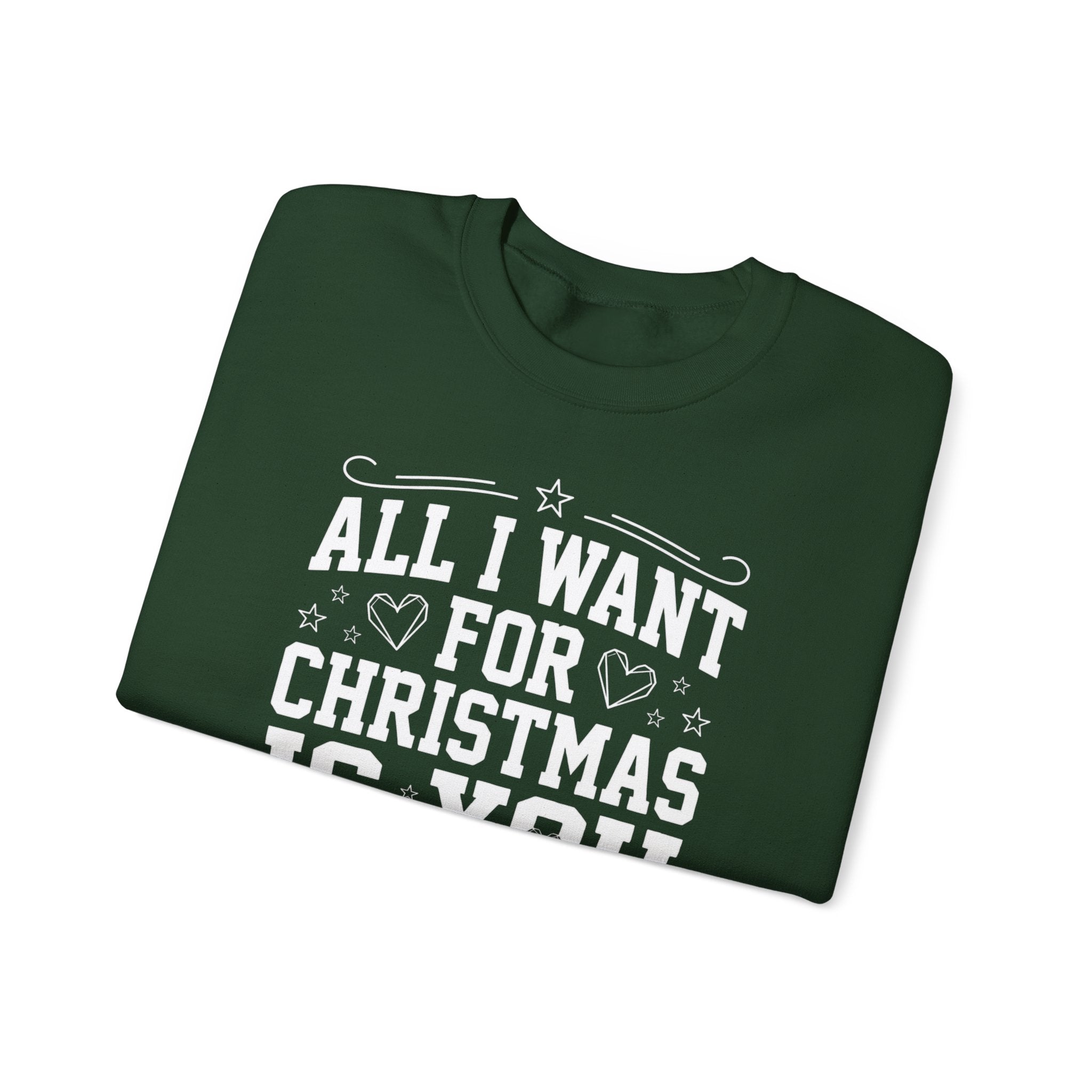 All I Want For Christmas Is You – tyylikäs ja miehekäs collegepaita 🎄🔥