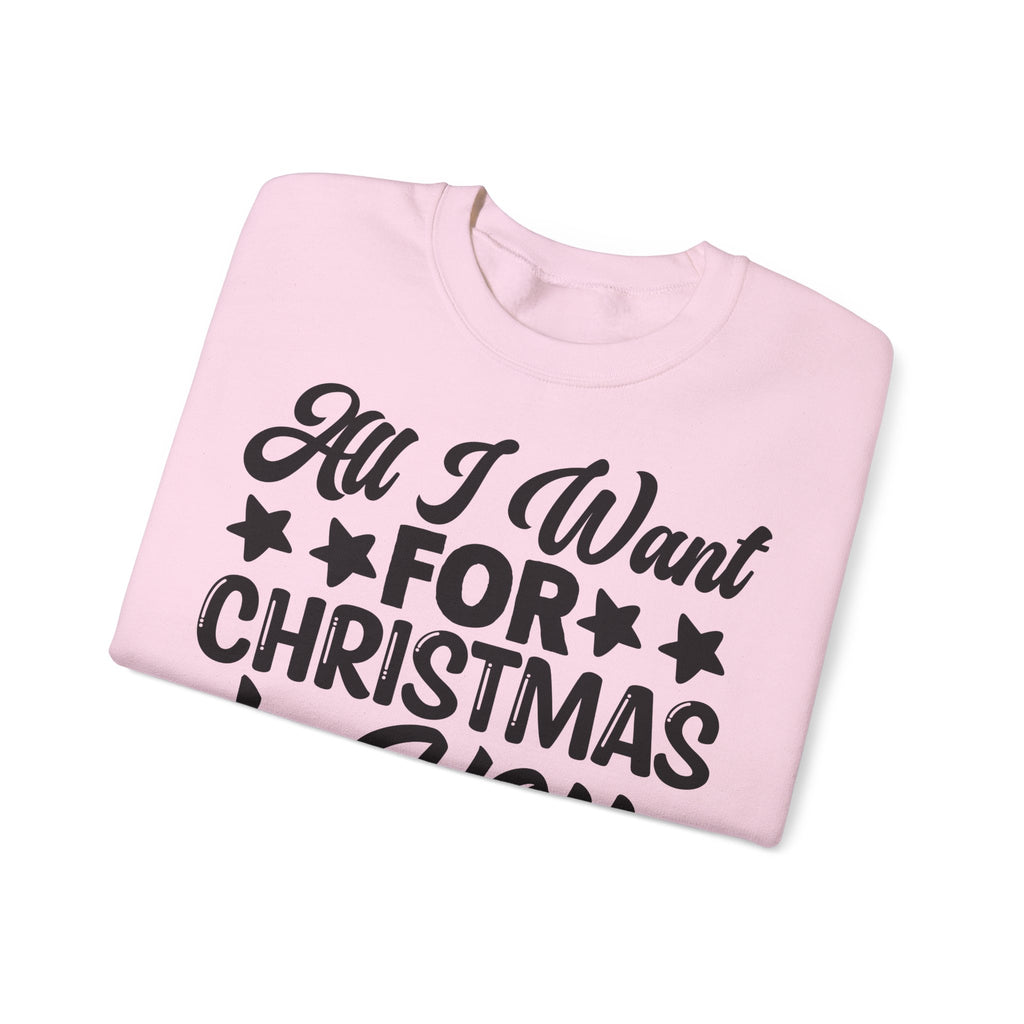 All I Want For Christmas Is You – romanttinen & jouluinen collegepaita ❤️🎄